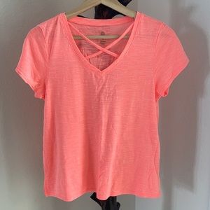 Short Sleeve Work Out Top